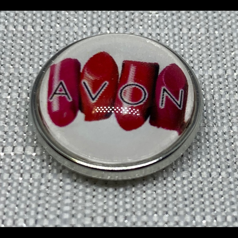 💗Avon Snap Button Charm - Oh Snap!